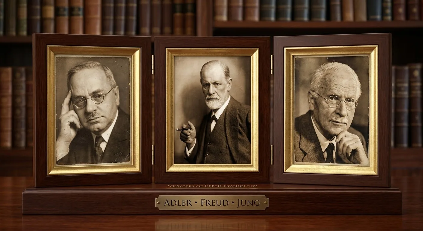 Freud, Adler și Jung în psihoterapia integrativă de azi