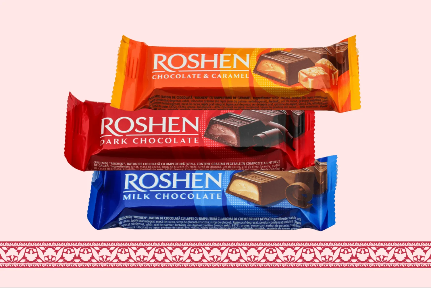 Bomboane Roshen, napolitane și ciocolată din Ucraina